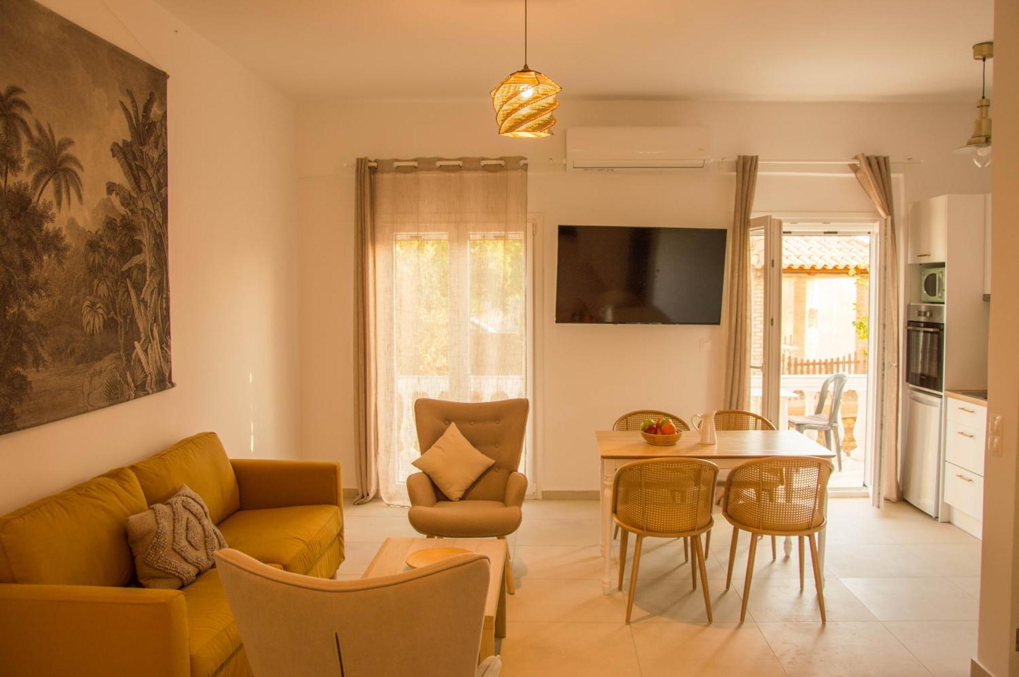 Aristidis Apartments Agios Georgios  ภายนอก รูปภาพ